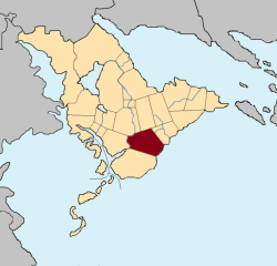 Yeongnam Province (red) in Haesan