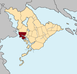 Sinhan Province (red) in Haesan