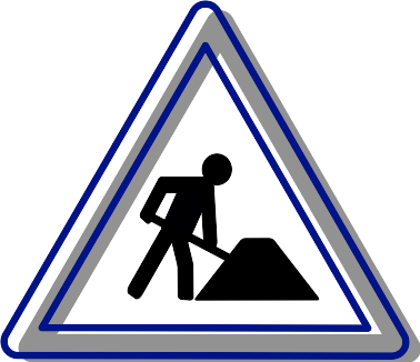 File:Ambox warning blue construction.svg